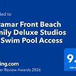 Miramar Front Family Deluxe No Swim Pool Access شقة *