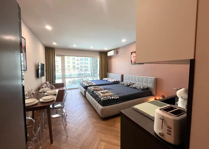 Miramar Front Family Deluxe No Swim Pool Access Appartement Slantchev Briag