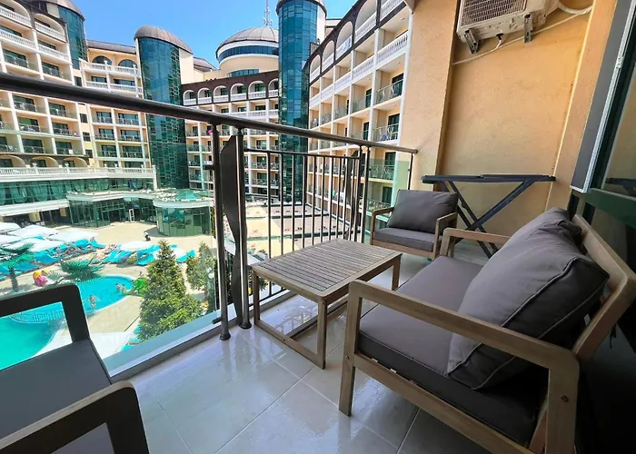 Miramar Front Family Deluxe No Swim Pool Access Appartement Slantchev Briag